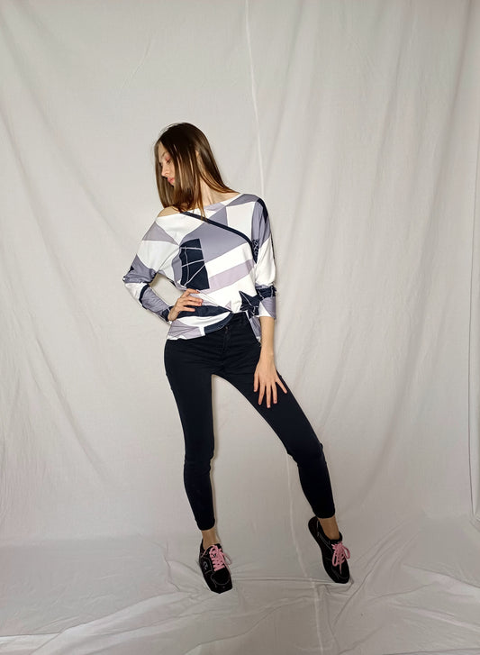Patterned T-shirt